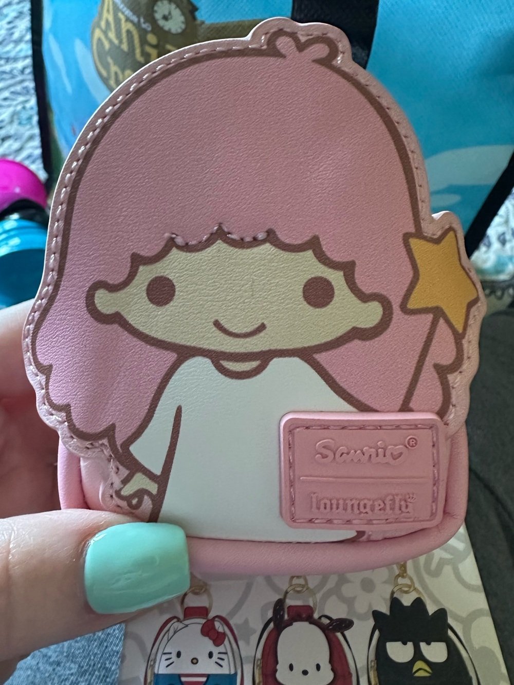 For sale or trade. Loungefly Little Twin Stars “Lala” mini backpack bag clip